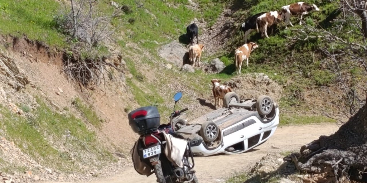 Batman’da Pancar Toplamaya Gidenleri Taşıyan Araç Takla Attı: 4 Yaralı