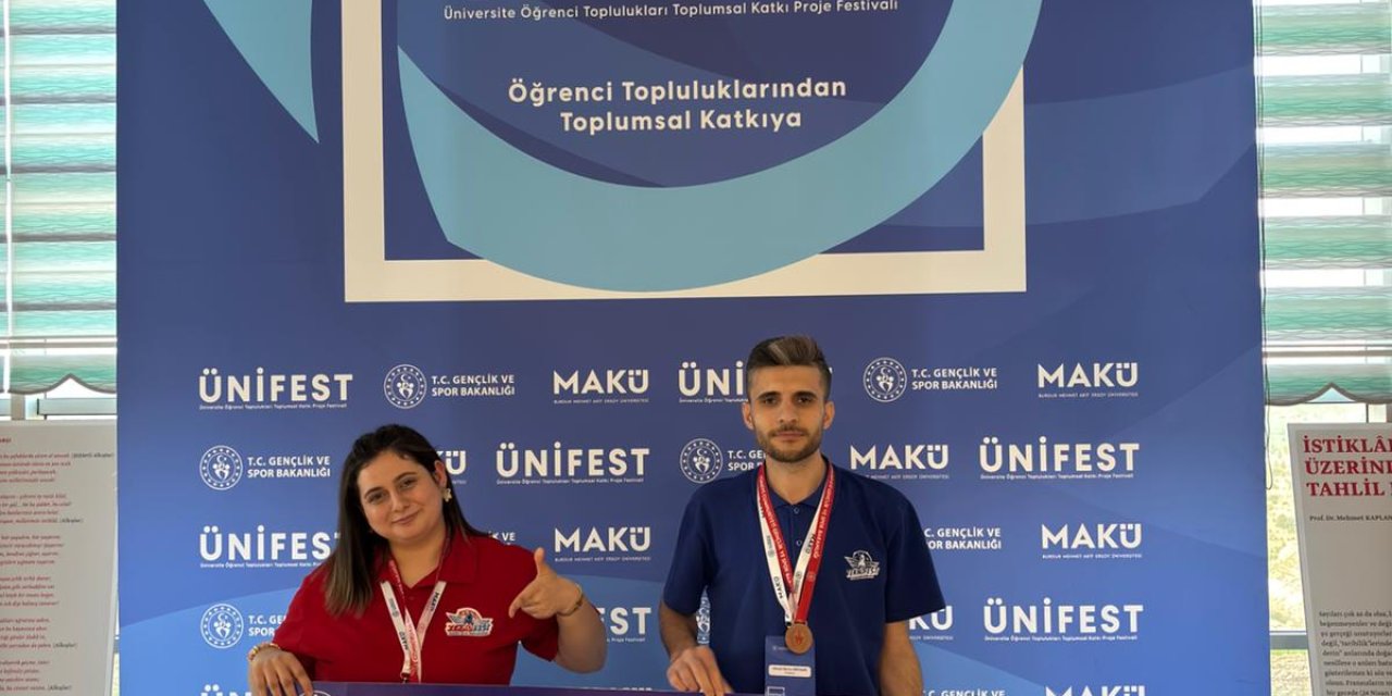 Şırnak Üniversitesi'nden UNIFEST’te Büyük Başarı; Teknofest Kulübü Türkiye 3.’sü