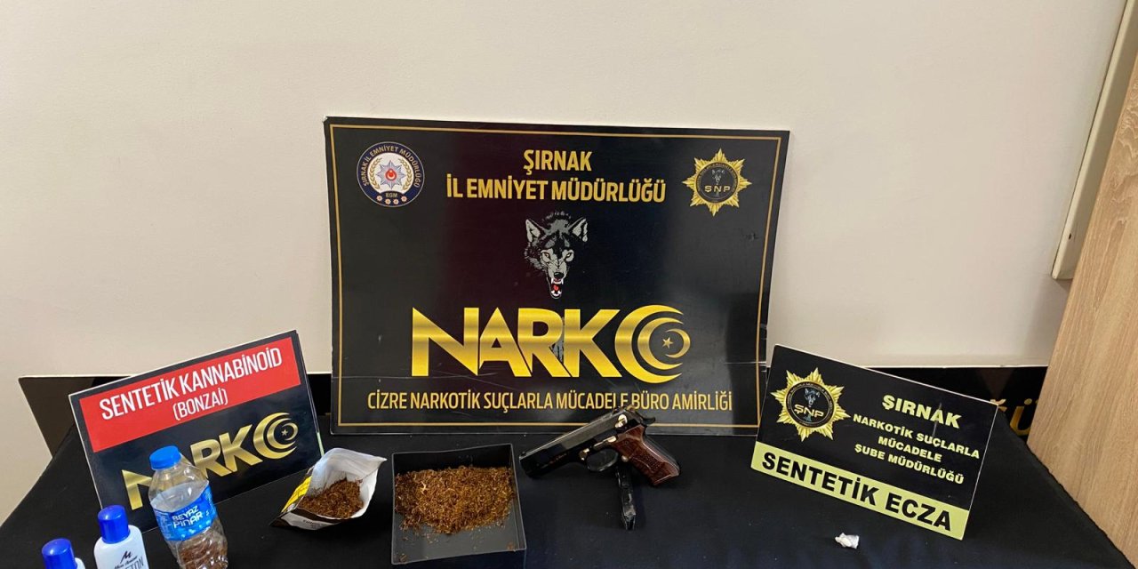 Şırnak’ta, Polis Ekiplerince Düzenlenen Kaçakçılık Operasyonlarda 3 Tutuklama