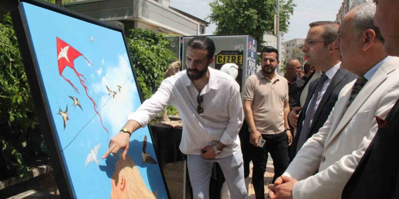 Cizre’de Genç Yeteneklerden Hünerlerini ’sokakta’ Sergiledi