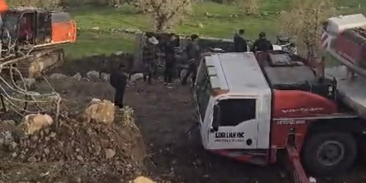 Şırnak’ta Beton Mikseri Devrildi: Maddi Hasar Oluştu