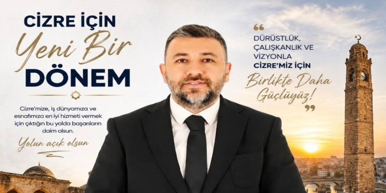 Cizre TSO Seçimlerinde İlk Aday Belli Oldu