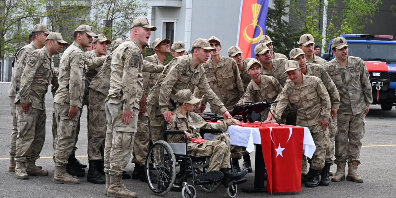Şırnak’ta Engelliler Haftası Kapsamında Temsili Askerlik Töreni Düzenlendi