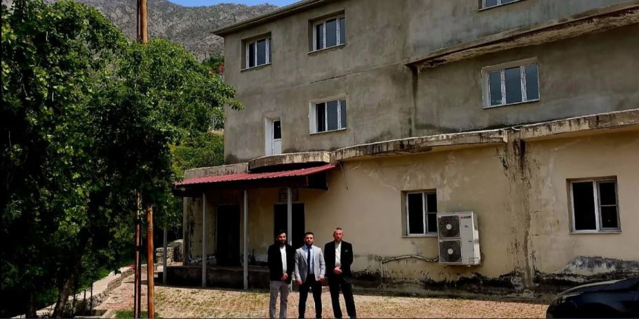 Uludere İlçe Müftüsü Çeven’den Bağlı Camii’ne ziyaret