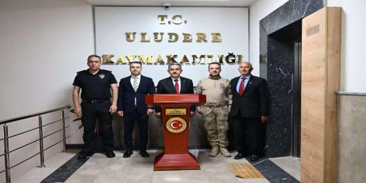Vali Ekici’den Uludere’ye Ziyaret