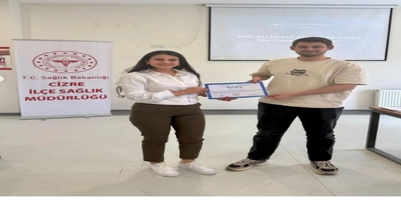 Cizre’de Öğretmenlere Sağlık Eğitimi
