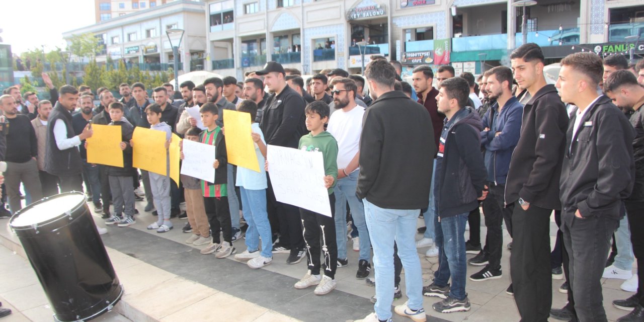 Şırnak’ta TFF Kararına Tepki Yürüyüşü Düzenlendi