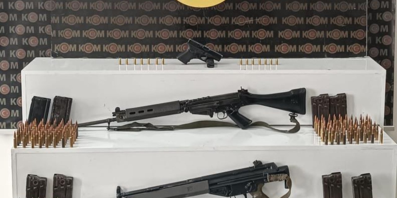 Şanlıurfa’da uzun namlulu silahlar ele geçirildi