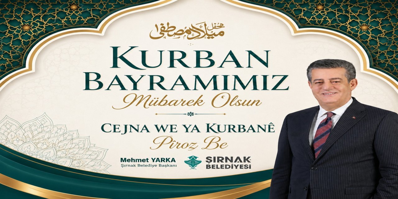 Başkan Yarka'dan Kurban Bayramı Mesajı