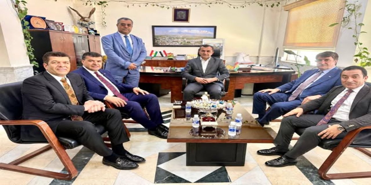 Şırnak TSO Ve UND Temsilcilerinden İbrahim Halil Gümrük Kapısı'na Bayram Ziyareti