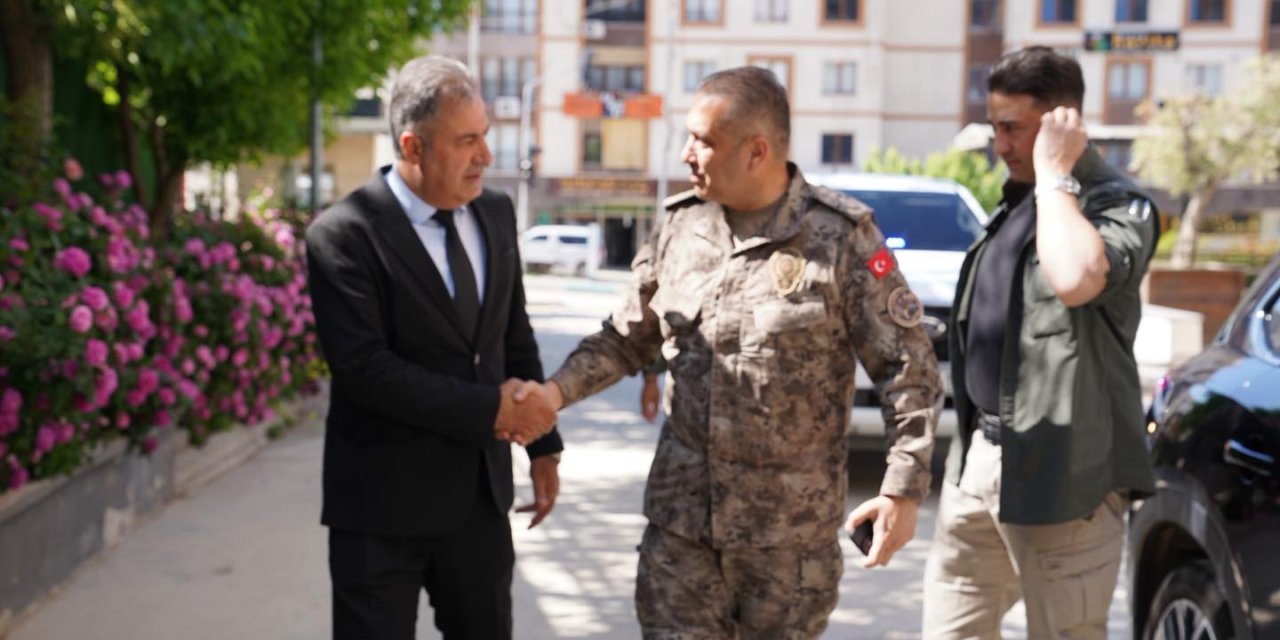 Şırnak İl Emniyet Müdürü Sazak’tan Belediye Başkan Vekili Tatar’a Ziyaret