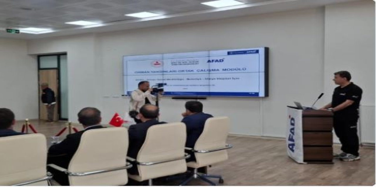 Şırnak'ta Orman Yangınlarına Karşı Kurumlar Arası Koordinasyon Toplantısı