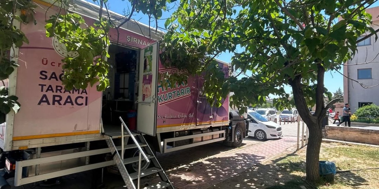 Silopi’de ücretsiz kanser taramaları başladı