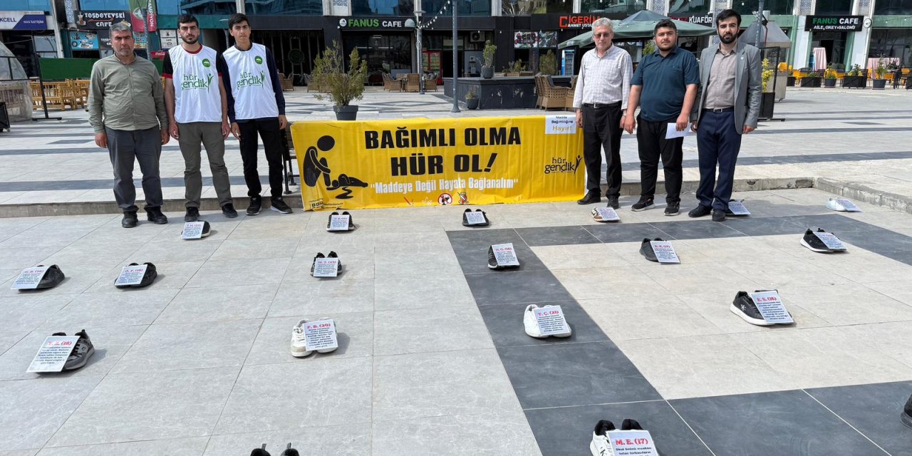 Şırnak’ta Uyuşturucuya Karşı Dikkat Çeken Sergi: “Bağımlı Olma, Hür Ol”