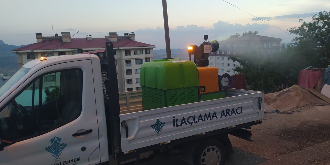 Şırnak Belediyesi Haşerelere Karşı Çalışma Başlattı