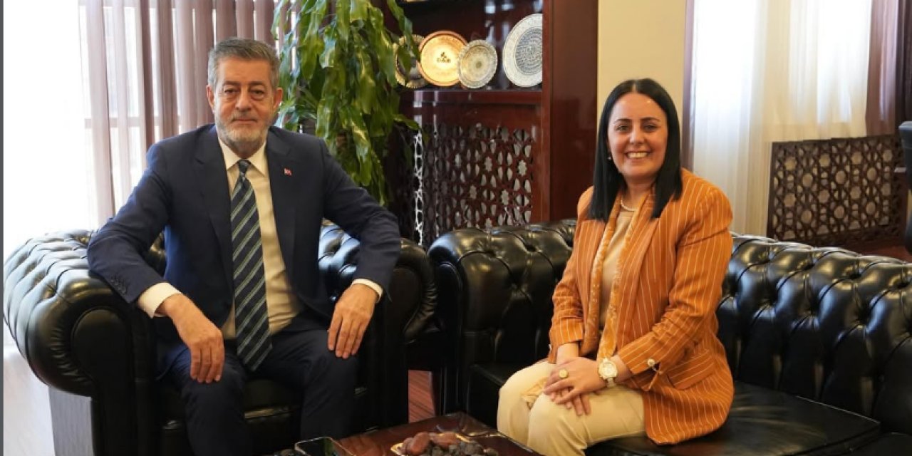 İçişleri Bakanlığı Müşaviri Hatice Atan, Şırnak Belediye Başkanı Mehmet Yarka'yı Ziyaret Etti