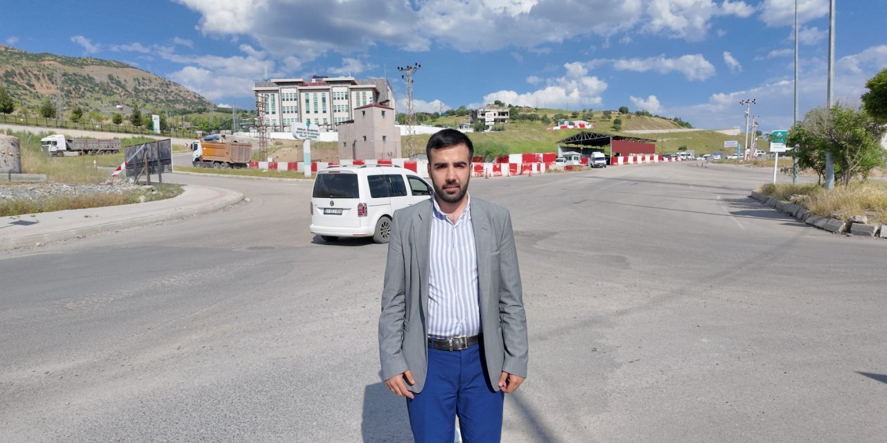 HÜDA PAR Şırnak Merkez İlçe Başkanı Ramazan Genç’ten Kavşak Düzenlemesi Talebi