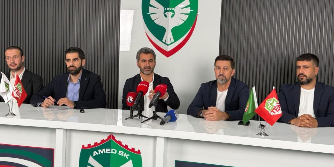 Süper Lig’e yükselen Amedspor’un yeni teknik direktörü belli oldu