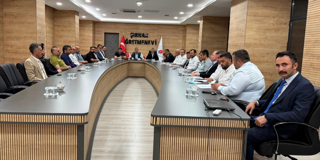 Şırnak Şehrinuh Platformu’ndan Geniş Kapsamlı İstişare Toplantısı