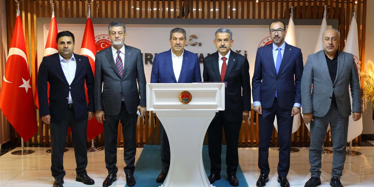 İstanbul Esenler Belediye Başkanı Göksu’dan Şırnak Valiliği’ne Ziyaret