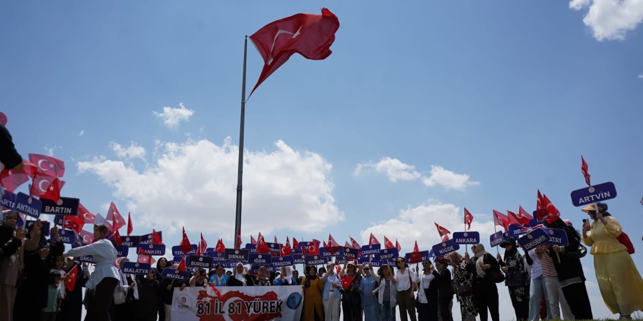 81 İlden Gelen Şehit Aileleri Cudi Dağı’nda Buluştu