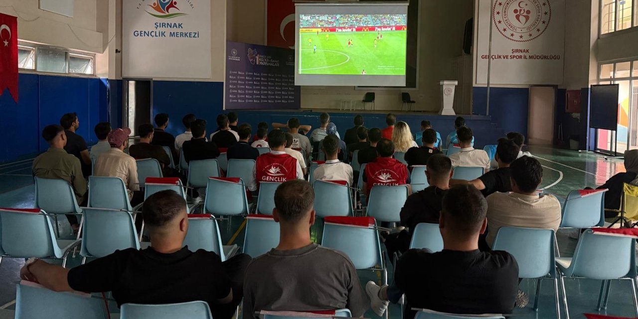 Şırnaklıların Dev Ekranda İzlediği Maçta, Milli Takım 2-0 Yenildi