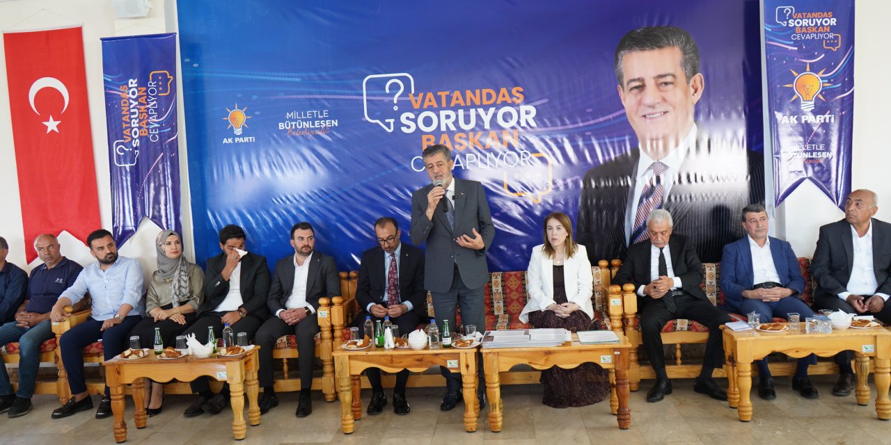 Şırnak’ta “Vatandaş Soruyor, Başkan Cevaplıyor” Buluşmasında Şehrin Geleceği Konuşuldu