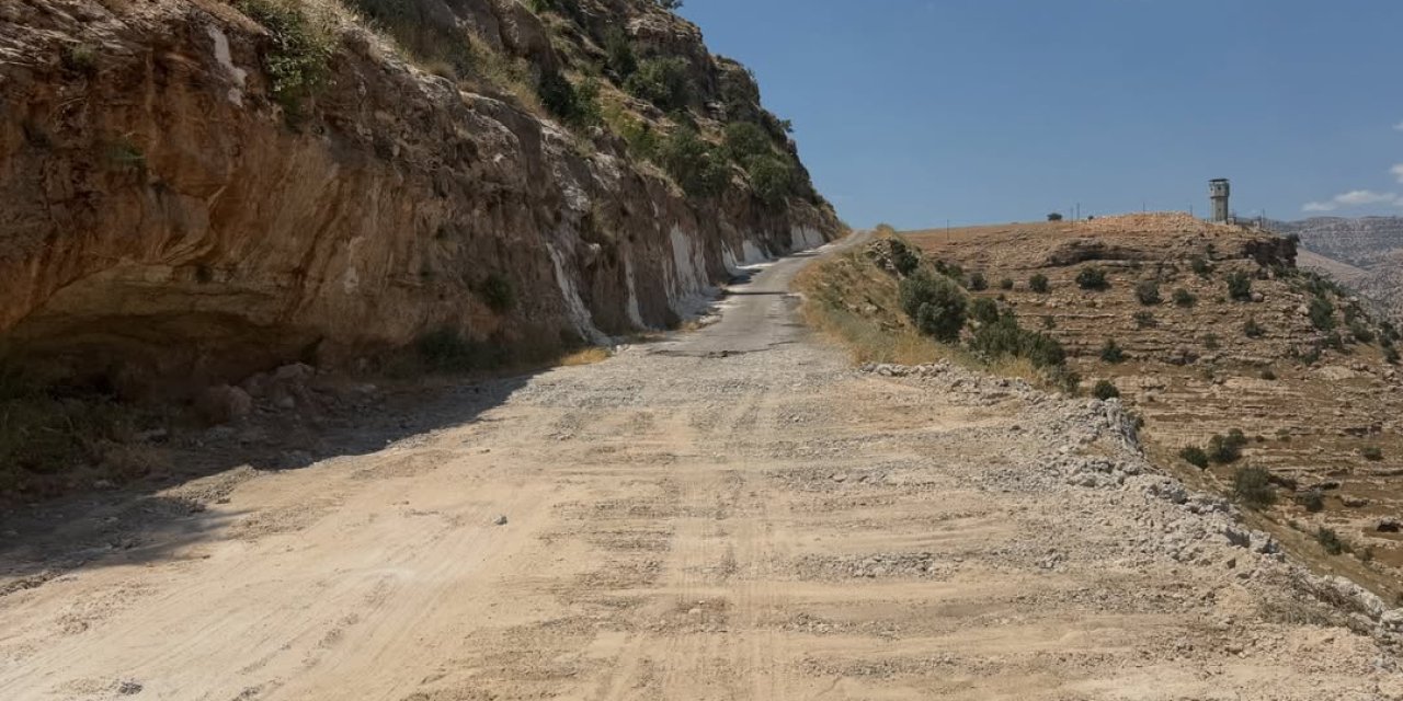 Şırnak’ta Köy Yollarında Genişletme Çalışması