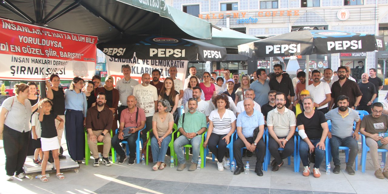 Açığa Alınan Sendikacılar İçin Adalet Nöbeti Sürüyor