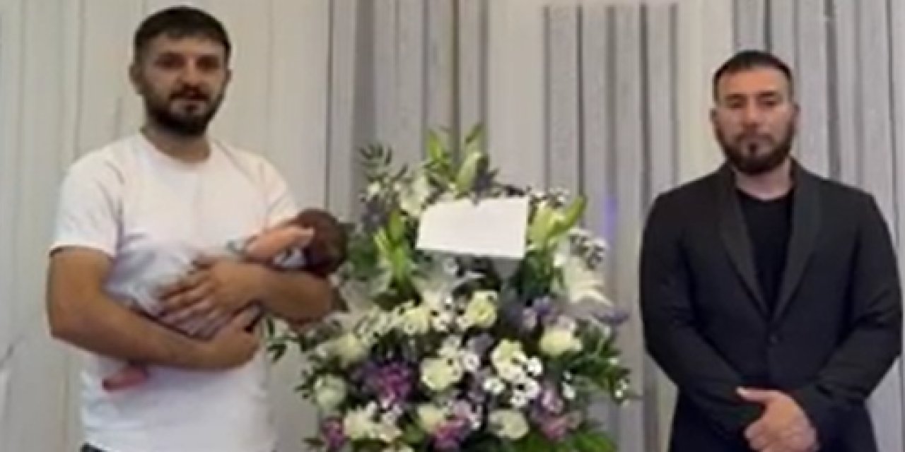 Cizreli Aile Yeni Doğan Bebeklerine 'Sedat Peker' İsmini Verdi! 50 Gram Altın Gönderdi