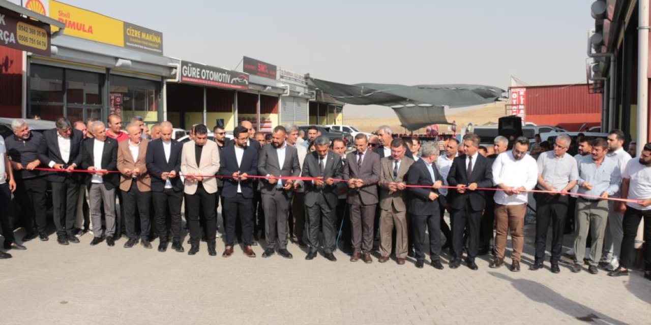 Cizre Sanayi Sitesi büyüyor: 16 yeni iş yeri hizmete açıldı