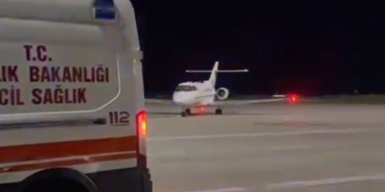 Şırnak'ta Tedavi Gören 3 Yaşındaki Çocuk Uçak Ambulansla Ankara'ya Sevk Edildi