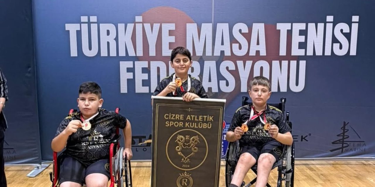 Cizre Atletik Spor Kulübü’nden Türkiye Şampiyonası’nda Büyük Başarı