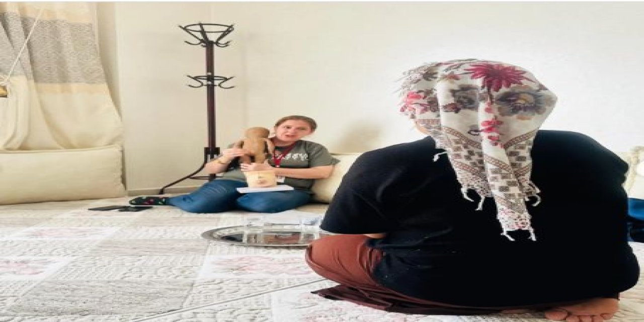 Cizre'de Gebelere Evde Sağlık Hizmeti! Anne Adaylarına Yakın Takip