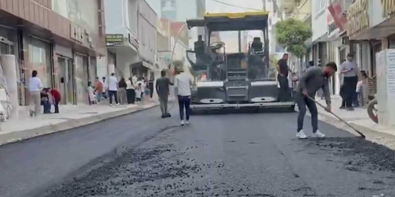 Silopi'de Yol Seferberliği: 63. Cadde Asfalta Hazırlanıyor