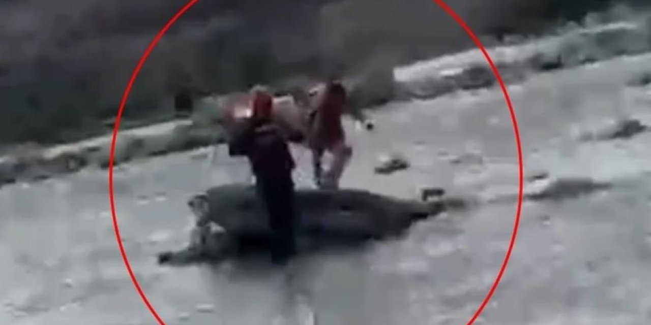 Siirt'te Kezer Çayı'nda mahsur kalan çocuğu AFAD kurtardı