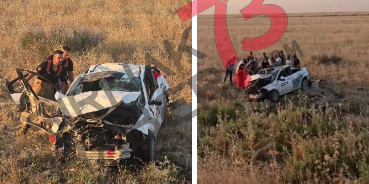 Cizre'de araç şarampole uçtu: 1 ölü, 2 yaralı