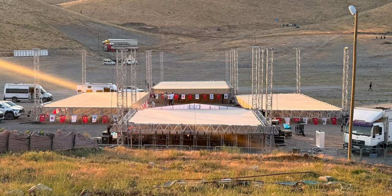 Cudi Dağı'nda Hazreti Nuh'u Anma Merasimi İçin Tüm Hazırlıklar Tamamlandı