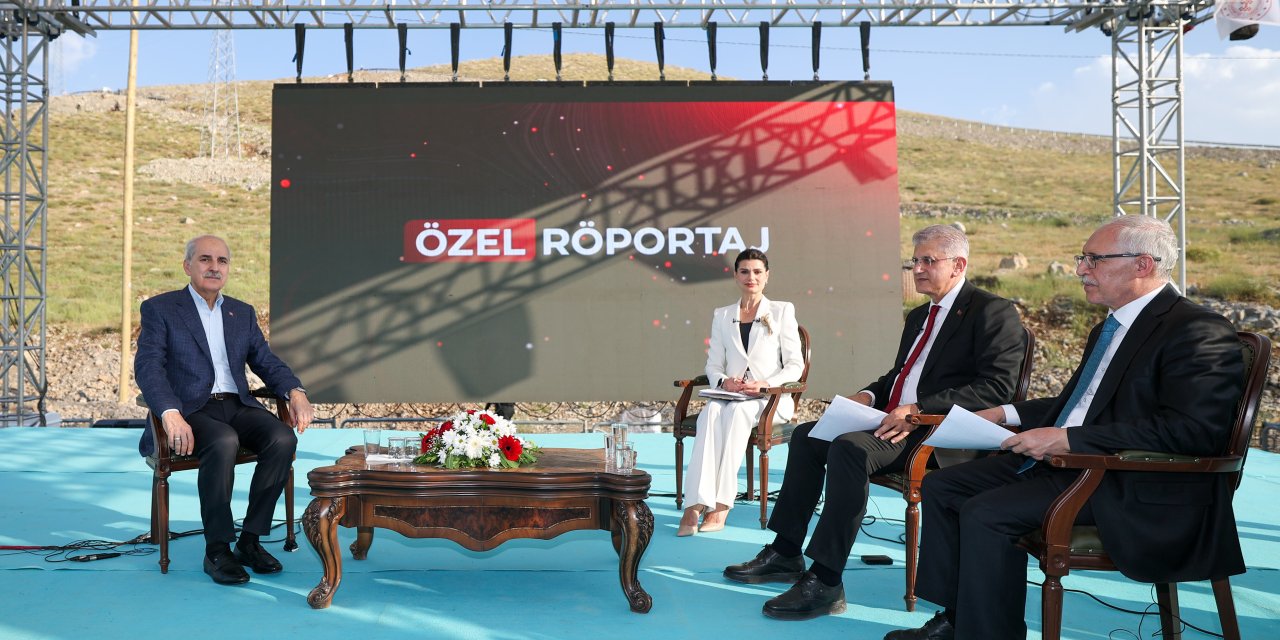 Tbmm Başkanı Kurtulmuş, Canlı Yayında Soruları Yanıtladı