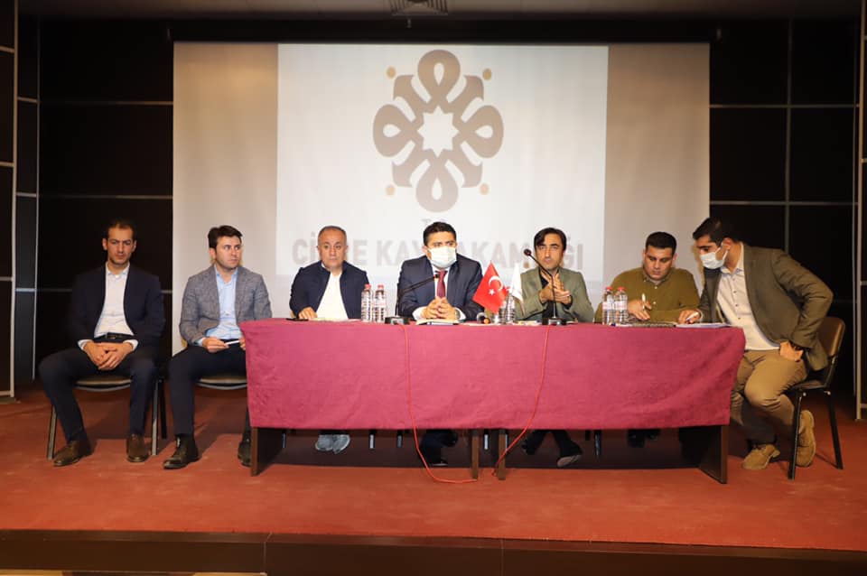 Cizre Osb’de Faaliyet Gösteren Sanayiciler İle Toplantı Düzenlendi