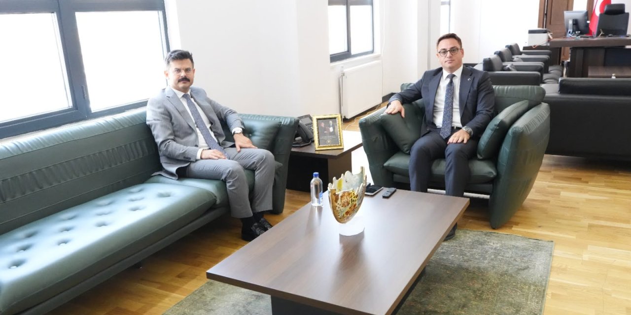 Adalet Komisyonu Başkanı Kayık'tan İl Özel İdaresi'ne Hayırlı Olsun Ziyareti