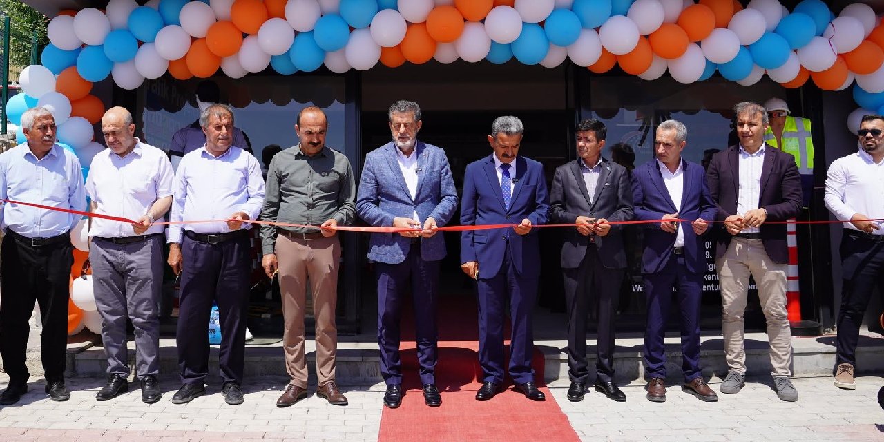 Şırnak'ta yeni işletme düzenlenen törenle açıldı