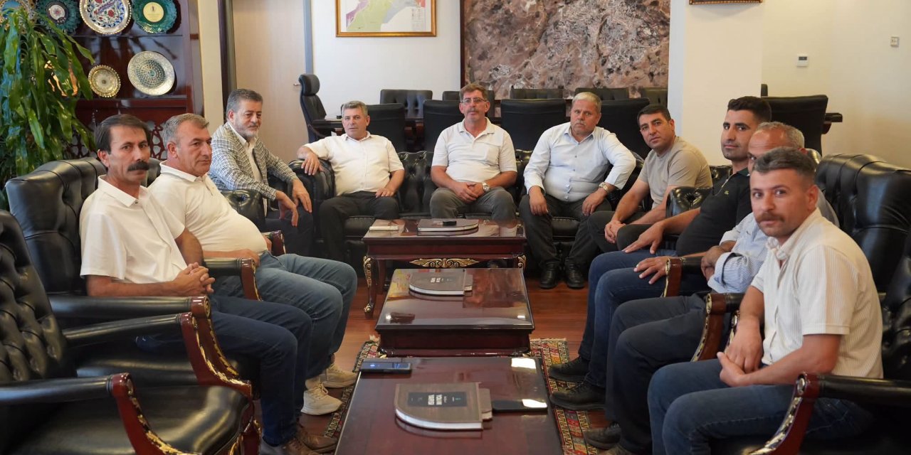 Şırnak'ta Toplu Ulaşım Masaya Yatırıldı: 13 Nolu Kooperatiften Başkan Yarka'ya Ziyaret