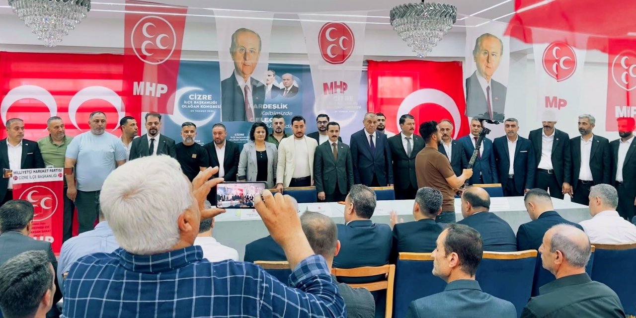 MHP Şırnak’da İlçe Kongrelerini Tamamladı: Yeni Başkanlar Belirlendi