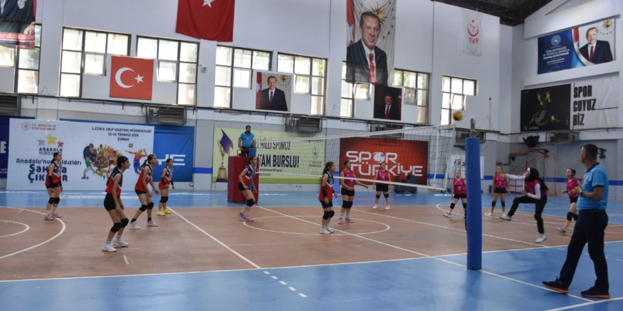 Şırnak'ta ANALİG Voleybol Grup Müsabakaları sona erdi