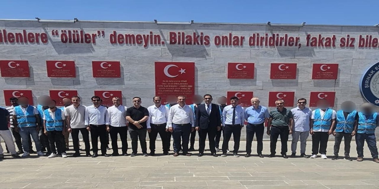 Cizre’de 15 Temmuz Şehitleri Anıldı