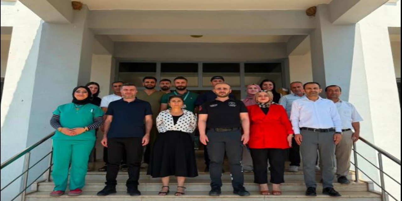 Şırnak Sağlık Yönetiminden Güçlükonak Devlet Hastanesi'ne Yerinde İnceleme