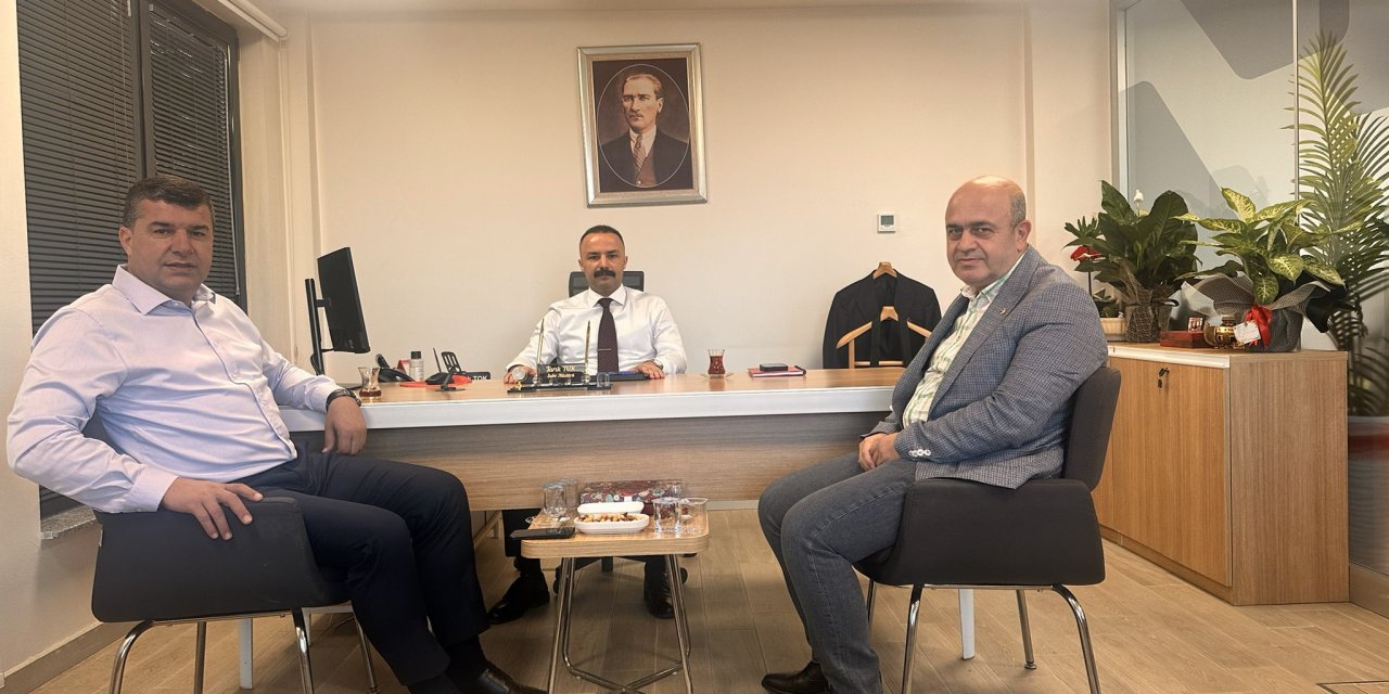 Şırnak TSO'dan Ziraat Bankası Şube Müdürü Tarık Tok'a Hayırlı Olsun Ziyareti