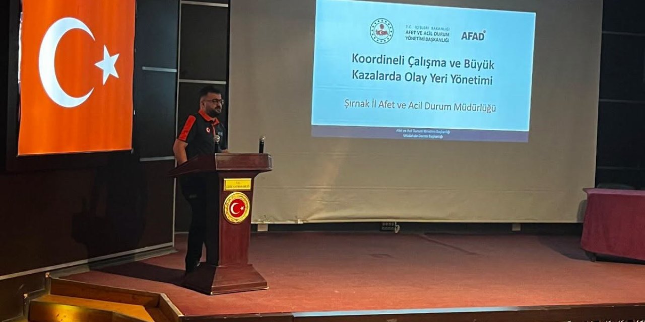 Cizre'de Trafik Kazalarına Müdahale İçin Olay Yeri Yönetimi Eğitimi Tamamlandı