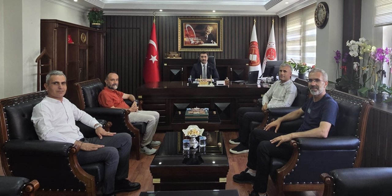 Şırnak Basınından Cumhuriyet Başsavcısı Yusuf Canik’e Hayırlı Olsun Ziyareti